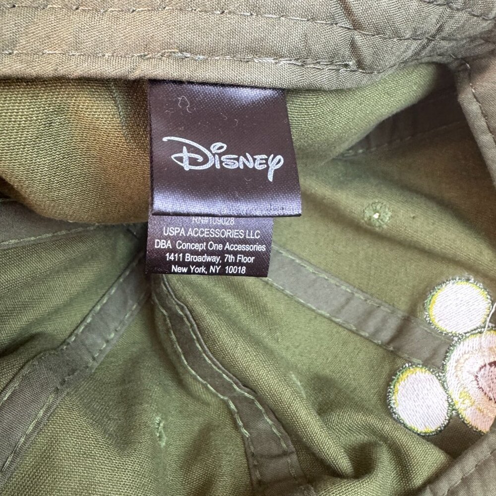 Disney Mickey Mouse 90th Anniversary BoxLunch Exclusive Green Avocado Cap New - Picture 9 of 9